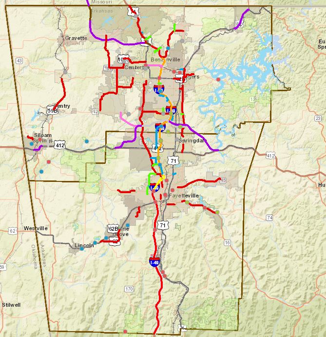 Benton and Washington County Base Map