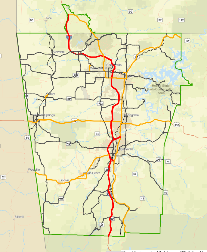 Benton and Washington County Base Map